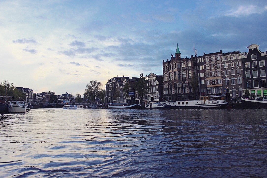 The canals of Amsterdam